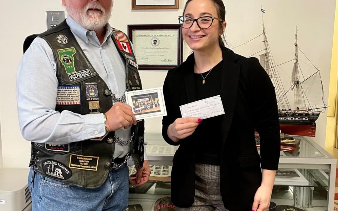 Rolling Thunder Vermont 1 Donates in Support of MVOC Housing Efforts